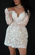Short wedding dress